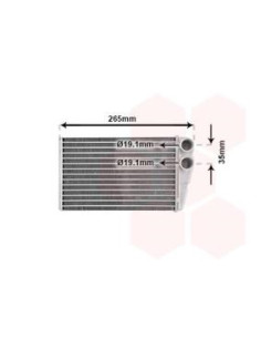 COMPATIBLE CON RADIADOR CALEFACCION RENAULT MEGANE 1.5DCI 02
