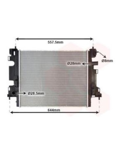 COMPATIBLE CON RADIADOR RENAULT TWINGO SMART FORTWO 0.9...