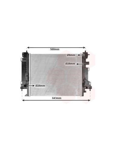 COMPATIBLE CON RADIADOR RENAULT TWINGO SMART...