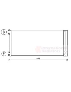 COMPATIBLE CON CONDENSADOR RENAULT TRAFIC VIVARO 1.6 2.0...