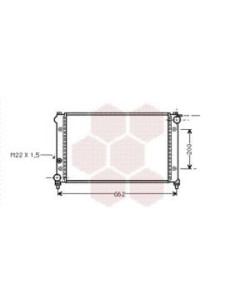 COMPATIBLE CON RADIADOR VOLKSWAGEN IBIZA I PORTONGA RONDA...