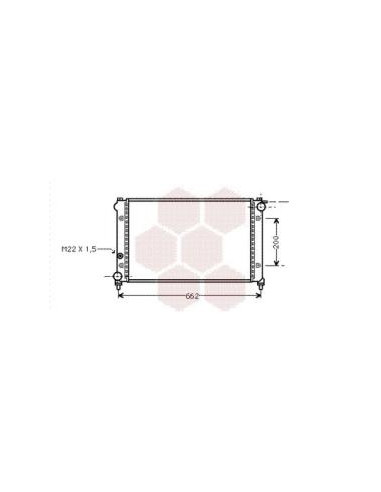 COMPATIBLE CON RADIADOR VOLKSWAGEN IBIZA I...