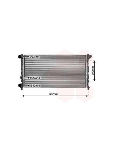 COMPATIBLE CON RADIADOR VOLKSWAGEN IBIZA I...