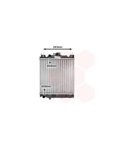 COMPATIBLE CON RADIADOR SUZUKI SWIFT 1.3 M