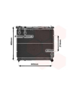COMPATIBLE CON RADIADOR SUZUKI VITARA 1.9 D