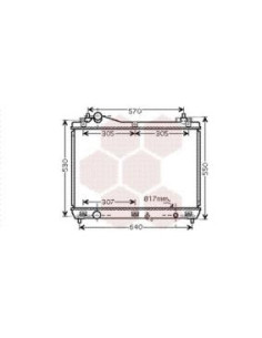 COMPATIBLE CON RADIADOR SUZUKI GRAND VITARA 1.9DDIS 2006.01