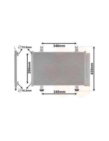 COMPATIBLE CON CONDENSADOR SUZUKI SWIFT III SG