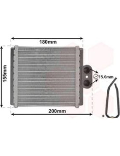 COMPATIBLE CON RADIADOR CALEFACCION SUZUKI VITARA SEM TUBOS