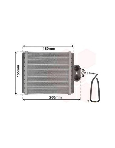 COMPATIBLE CON RADIADOR CALEFACCION SUZUKI...