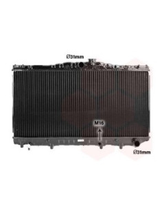 COMPATIBLE CON RADIADOR TOYOTA CAMRY I CARINA II COROLLA