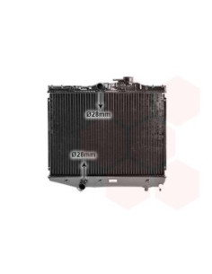 COMPATIBLE CON RADIADOR TOYOTA AVENSIS STARLET 1.0 1.3