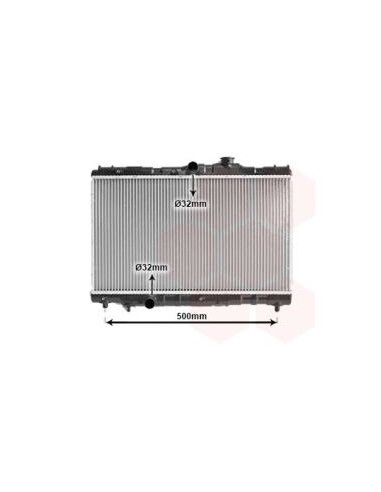 COMPATIBLE CON RADIADOR TOYOTA COROLLA IV 1.3