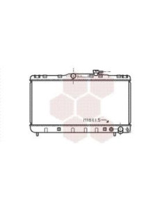 COMPATIBLE CON RADIADOR TOYOTA CARINA III E 2.0 D,TD
