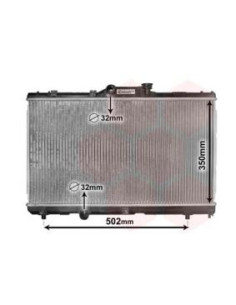COMPATIBLE CON RADIADOR TOYOTA COROLLA V,VI 1.3 XLI 1.4