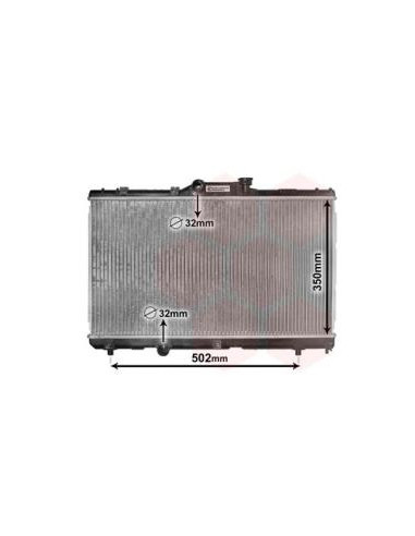 COMPATIBLE CON RADIADOR TOYOTA COROLLA V,VI 1.3...