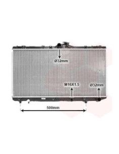 COMPATIBLE CON RADIADOR TOYOTA COROLLA V,VI 2.0 D