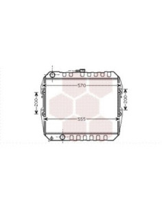 COMPATIBLE CON RADIADOR TOYOTA HILUX 4X4