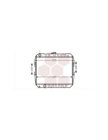 COMPATIBLE CON RADIADOR TOYOTA HILUX 4X4