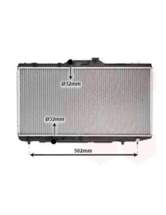 COMPATIBLE CON RADIADOR TOYOTA COROLLA IV 1.6 XLI