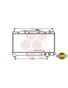 COMPATIBLE CON RADIADOR TOYOTA AVENSIS 2.0  !