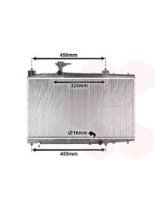 COMPATIBLE CON RADIADOR AGUA TOYOTA YARIS 1.4D4D