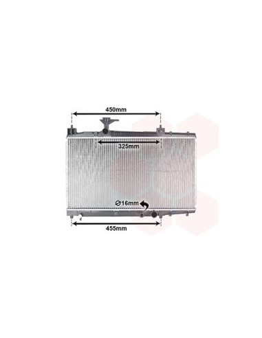 COMPATIBLE CON RADIADOR AGUA TOYOTA YARIS 1.4D4D