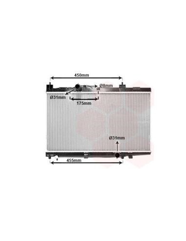 COMPATIBLE CON RADIADOR TOYOTA YARIS 1.4D4D 01