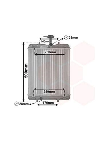 COMPATIBLE CON RADIADOR PEUGEOT 107