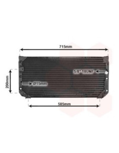 COMPATIBLE CON CONDENSADOR TOYOTA COROLLA V,VI