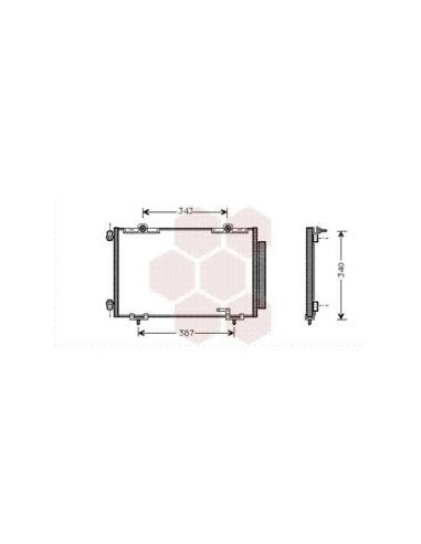 COMPATIBLE CON CONDENSADOR TOYOTA AVENSIS All