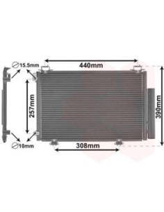 COMPATIBLE CON CONDENSADOR TOYOTA YARIS YARIS VERSO All