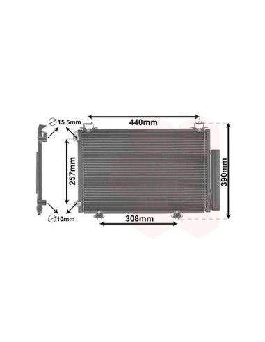 COMPATIBLE CON CONDENSADOR TOYOTA YARIS YARIS...
