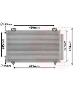 COMPATIBLE CON CONDENSADOR TOYOTA COROLLA VERSO E12J