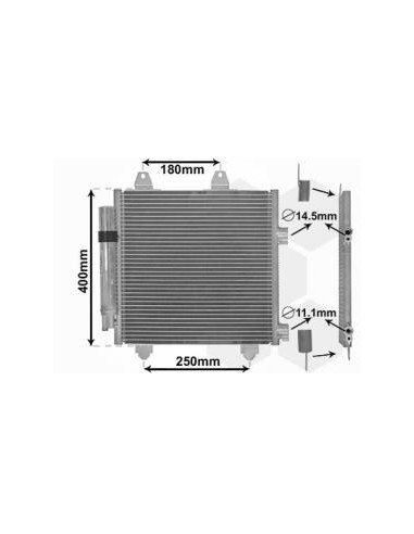 COMPATIBLE CON CONDENSADOR TOYOTA AYGO