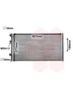COMPATIBLE CON RADIADOR VOLKSWAGEN AROSA CORDOBA I LUPO...