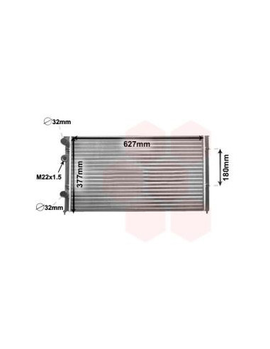 COMPATIBLE CON RADIADOR VOLKSWAGEN AROSA...