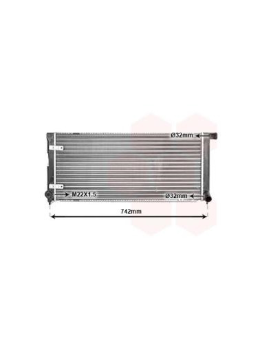 COMPATIBLE CON RADIADOR VOLKSWAGEN TOLEDO I 1.8...
