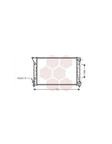 COMPATIBLE CON RADIADOR VOLKSWAGEN PASSAT III...
