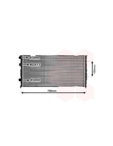 COMPATIBLE CON RADIADOR VOLKSWAGEN PASSAT III...