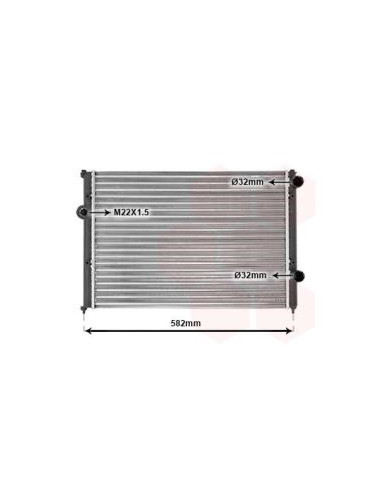 COMPATIBLE CON RADIADOR VOLKSWAGEN PASSAT III...