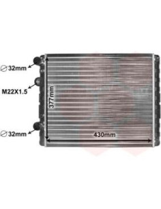 COMPATIBLE CON RADIADOR VOLKSWAGEN AROSA LUPO POLO III...