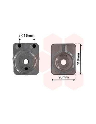 COMPATIBLE CON RADIADOR OLEO AUDI A3 LEON...