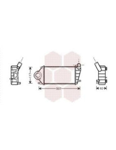 COMPATIBLE CON INTERCOOLER VOLKSWAGEN POLO AROSA 9905