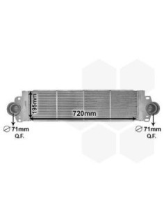 COMPATIBLE CON VOLKSWAGEN INTERCOOLER