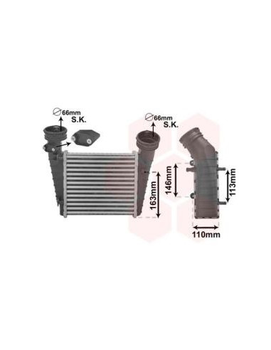 COMPATIBLE CON INTERCOOLER VOLKSWAGEN PASSAT...