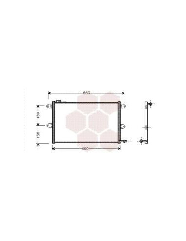 COMPATIBLE CON CONDENSADOR VOLKSWAGEN CADDY II...