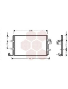 COMPATIBLE CON CONDENSADOR VOLKSWAGEN NEW BEETLE All 2.3 V5
