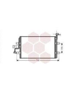 COMPATIBLE CON CONDENSADOR SEAT AUDI VOLKSWAGEN 1.9TDI 01