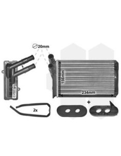 COMPATIBLE CON RAD. CALEFACCION A3 IBIZA II GOLF II III...