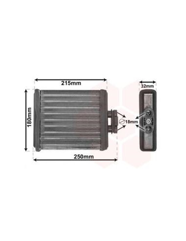 COMPATIBLE CON RADIADOR CALEFACCION VOLKSWAGEN...